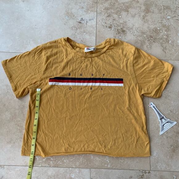 French pastry Baby girl T-shirt crop top - Picture 4 of 4